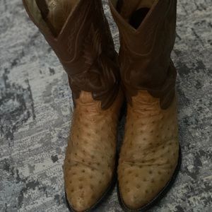 Men’s Tony Lama ostrich boots size 11